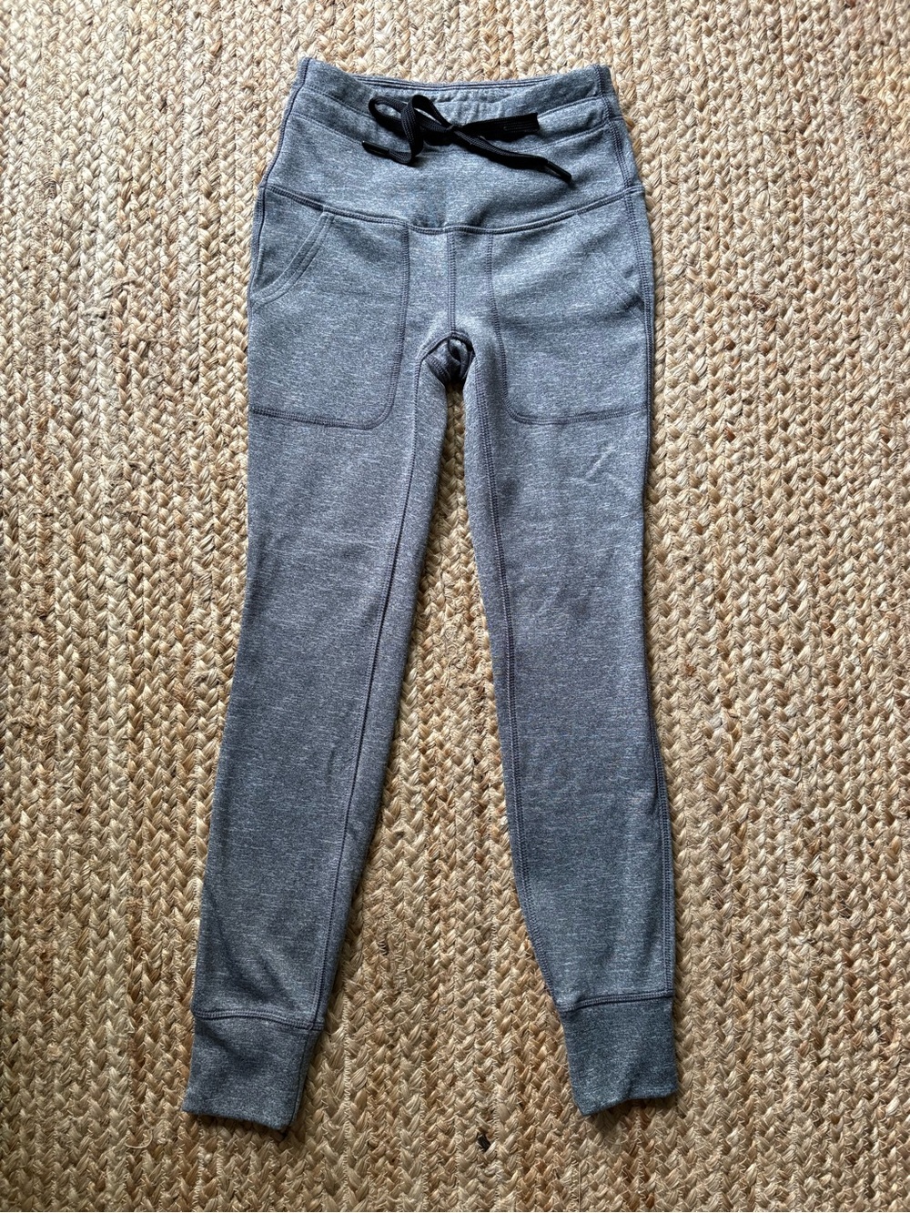 Spyder Women’s Grey Fleece-Lined Jogger Leggings — XS (TP) — Cozy Athletic